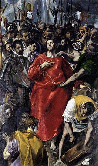 The Disrobing of Christ, El Greco